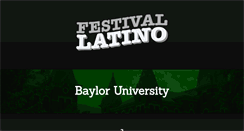 Desktop Screenshot of latinofestival.org