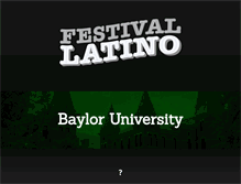 Tablet Screenshot of latinofestival.org